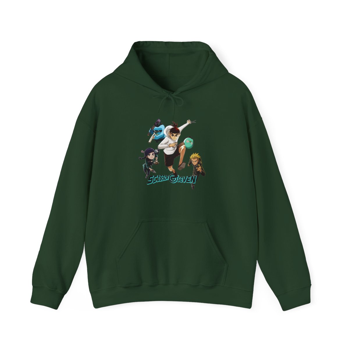 Scissor Seven Hoodie - alternate angle 5, merchandise