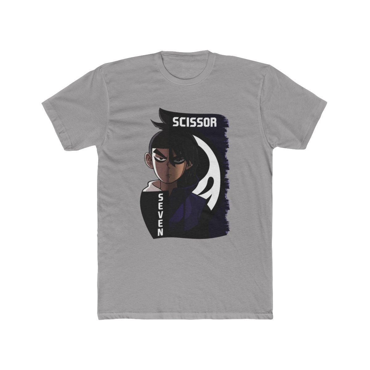 Oversized T Shirt in white with "Scissor Seven" print 010bb4 - CustomPrint.market - Official T-Shirts merchandise